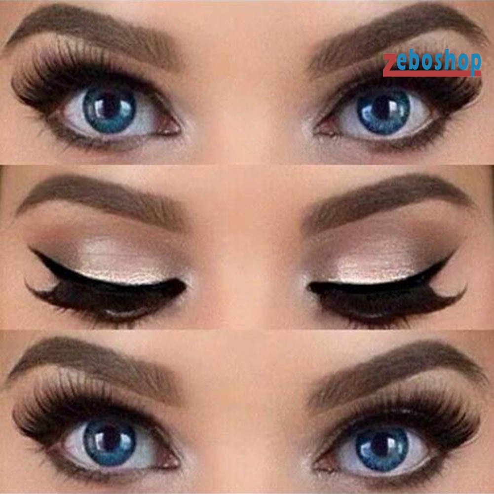 Set 2 / 10 Khuôn Kẻ Mắt Hình Đôi Cánh Độc Đáo Tiện Dụng