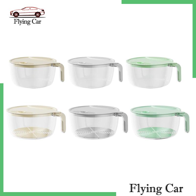 Set 2 Rổ Lọc Dùng Để Vo Gạo / Khoai Tây Chiên