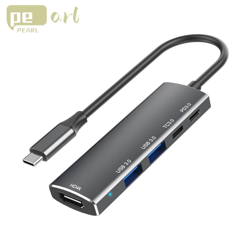 .Bộ Chia Cổng Sạc USB HUB 5 Trong 1 Chất Lượng Cao