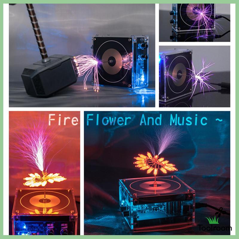 Loa Mini Lõi Tesla Nhân Tạo Có Nhạc DIY