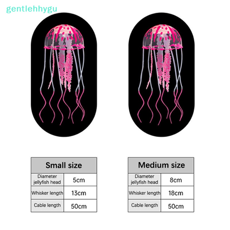 Sứa Dạ Quang Trang Trí Bể Cá