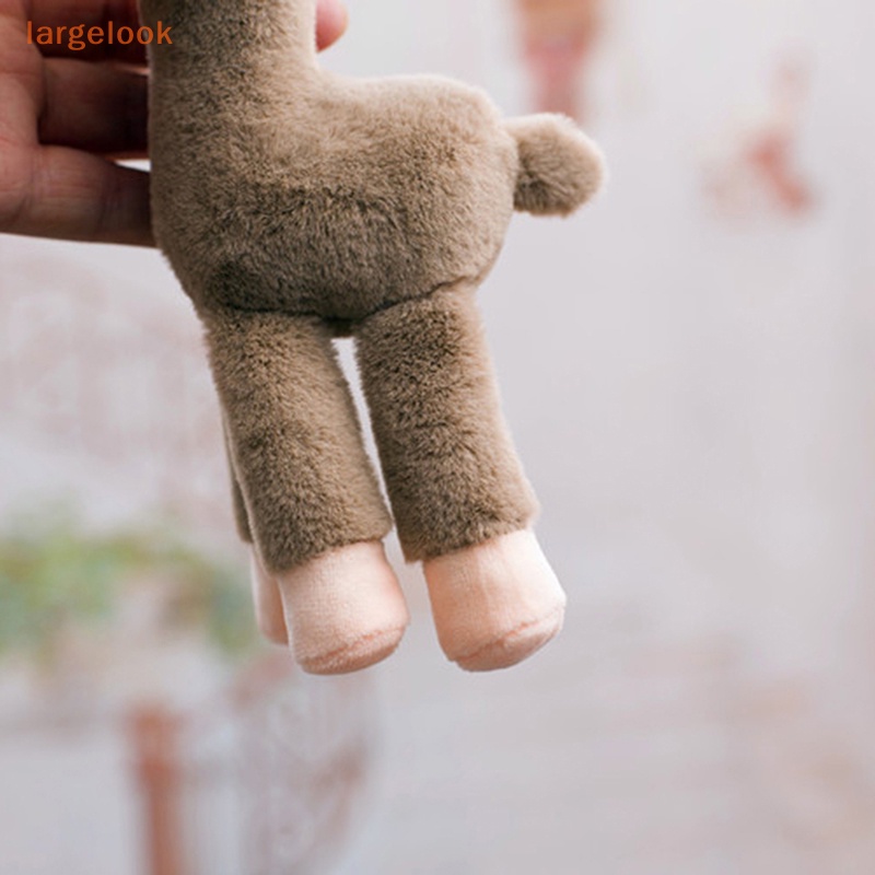 Móc Khóa Hình Lạc Đà Alpaca Nhồi Bông Dễ Thương