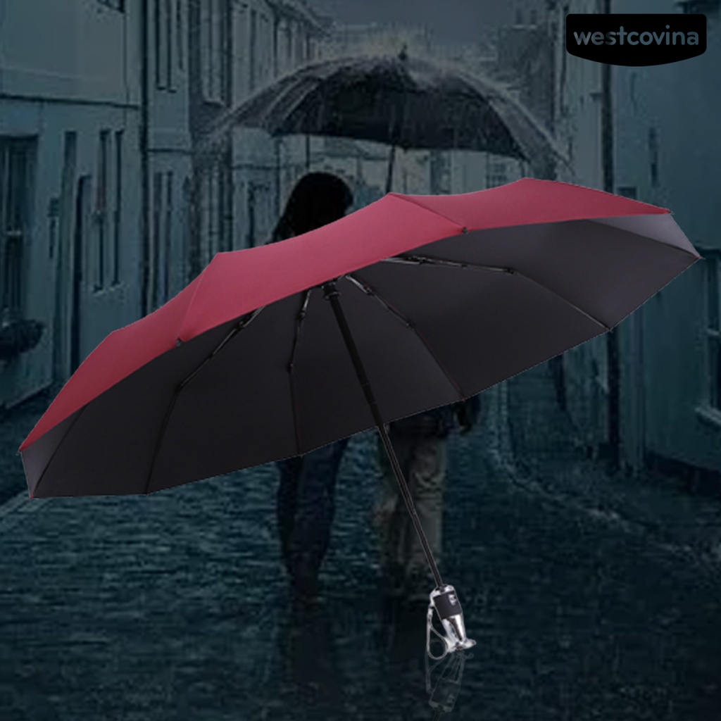 [COD]☁Dù Gấp Tự Động Đóng Mở Tự Động Chống Tia UV Chống Mưa Gió 10 Xương Dùng Khi Đi Du Lịch
