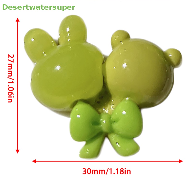 Bộ 5 Thỏ Nhựa Phát Quang Dùng Làm Trang Sức