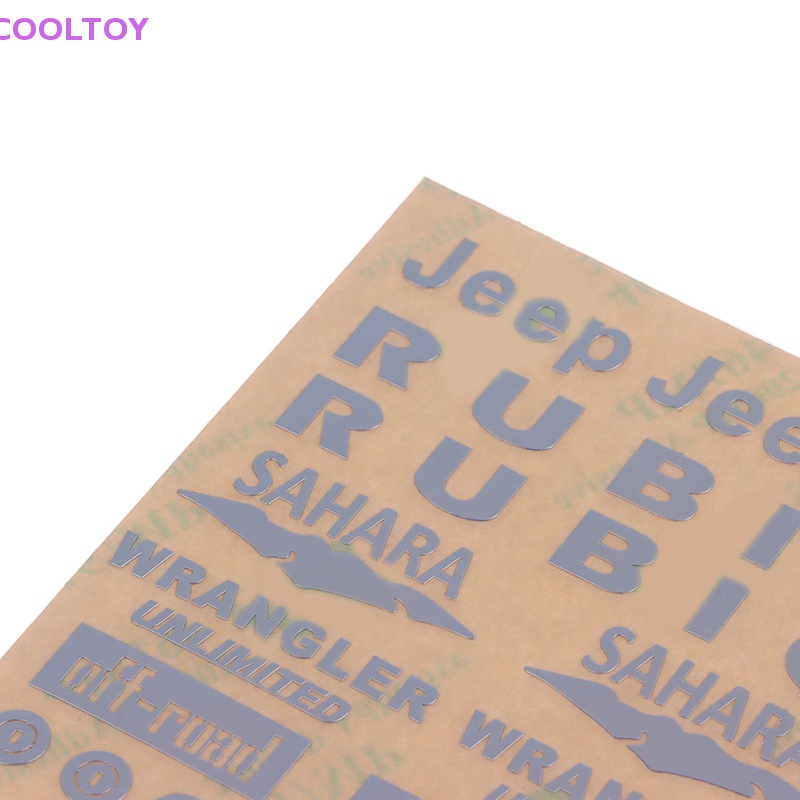 Logo Kim Loại Trang Trí Xe Hơi Điều Khiển Từ Xa SCX10 Trx4 Tỉ Lệ 1 / 10