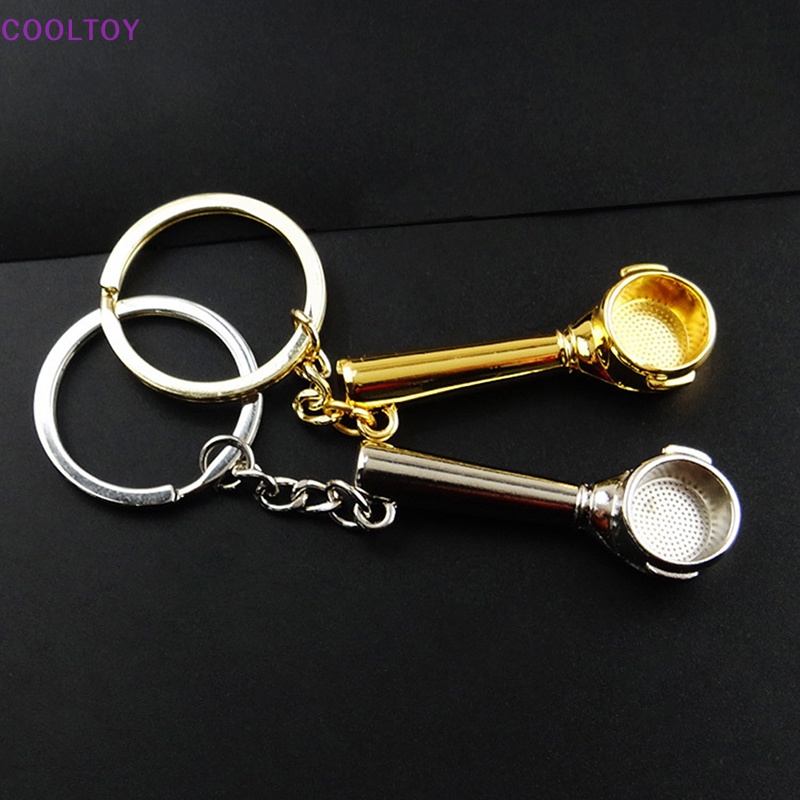 Cooltoy Móc Khóa Hợp Kim Hình Tách Cà Phê portafilter Thời Trang