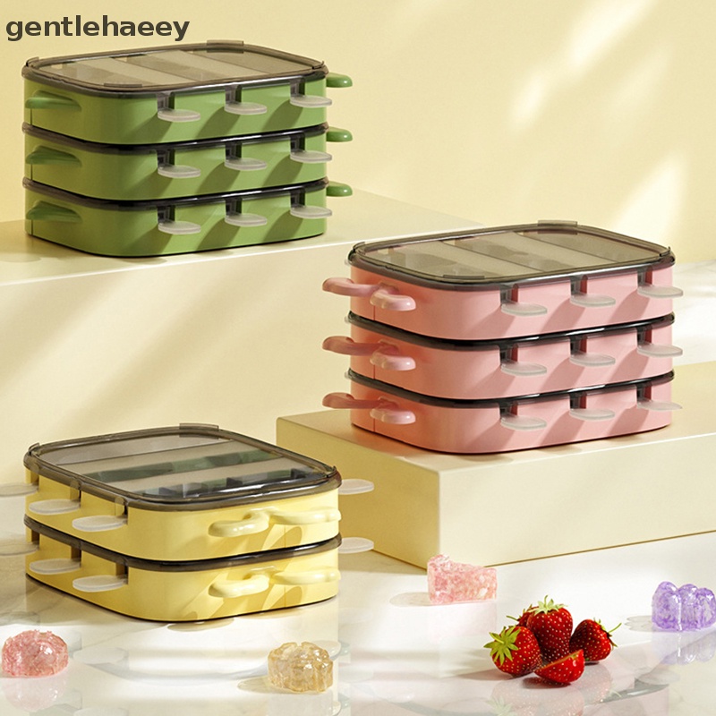 Khuôn Làm Kem Que Kiểu Hoạt Hình Xinh Xắn Tiện Dụng