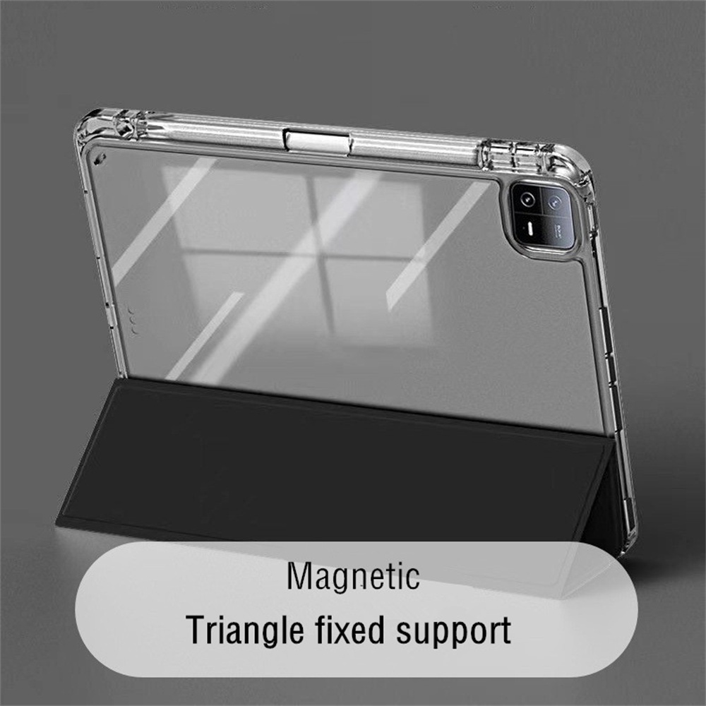 Ốp Máy Tính Bảng Bằng PC Trong Suốt Kèm Ngăn Đựng Bút Chì Nam Châm Cho Xiaomi Pad 6 Pro / MI Pad 6 Xiaomi MI Pad 6 Pro 2023 11 Inch