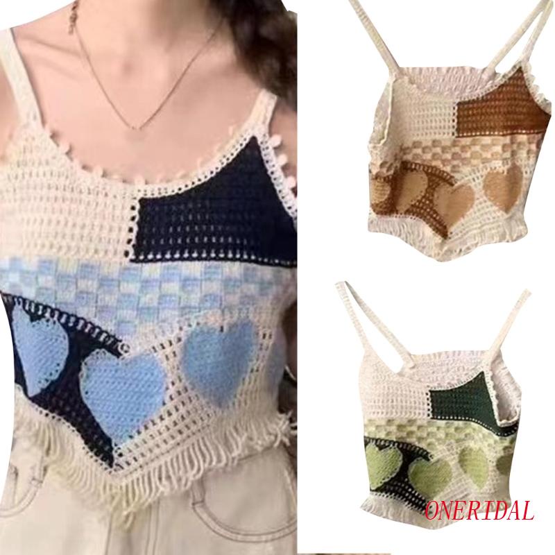 Áo Dệt Kim Không Tay Dáng Rộng Màu Trơn Dễ Thương Dành Cho Nữ
