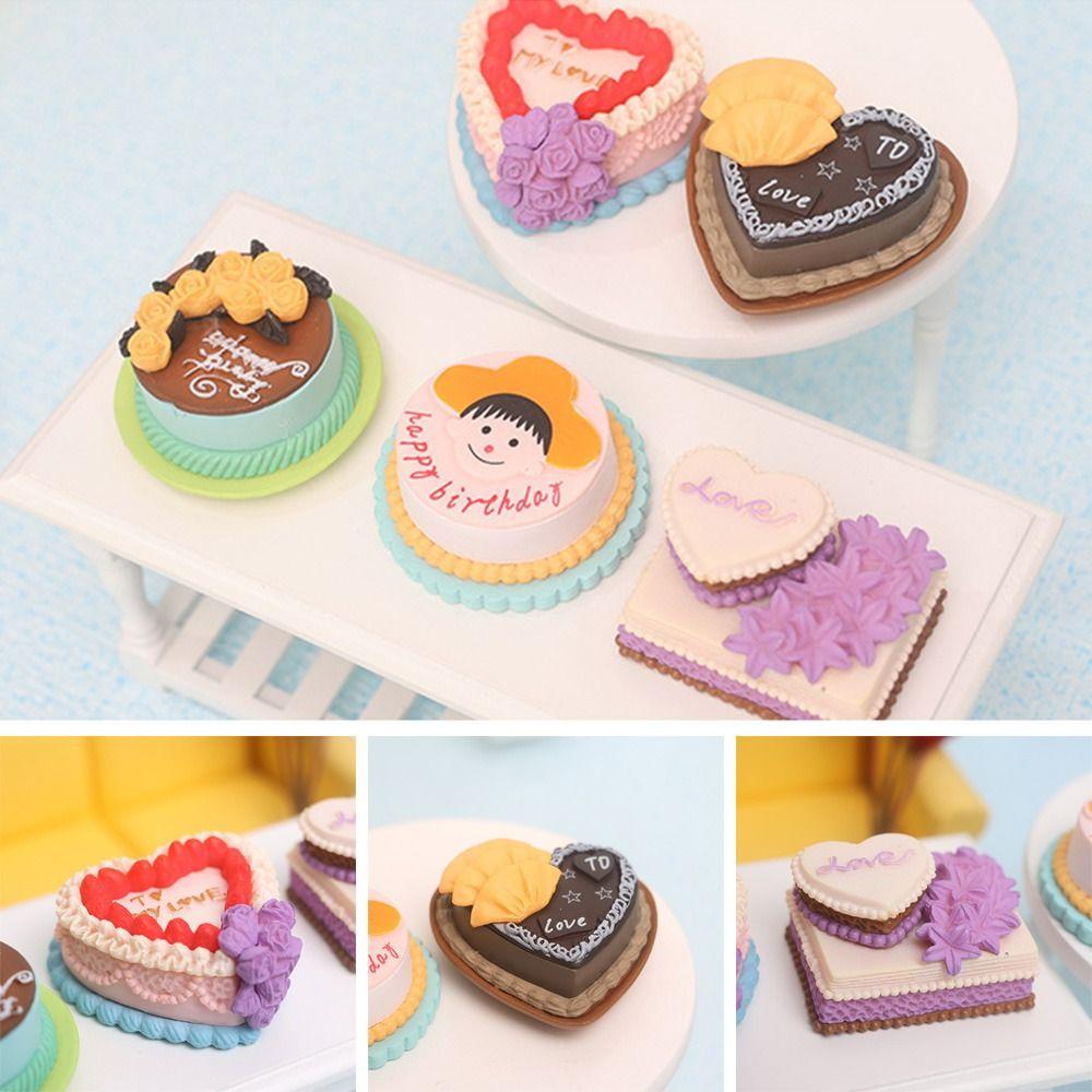 Mô Hình Bánh Mì Mini Dễ Thương Cho Nhà Búp Bê