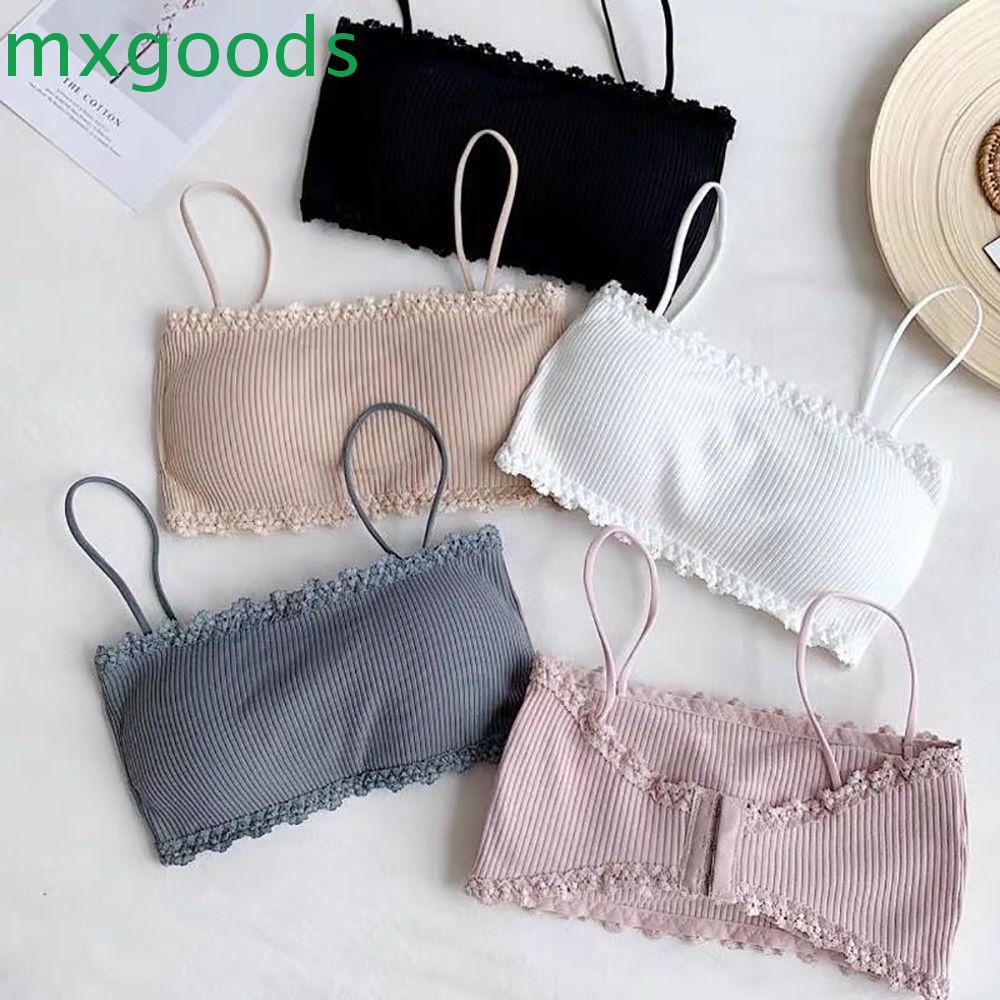 Mxgoods Áo Ống Có Đệm Ngực Thời Trang Hàn Quốc Thoải Mái Cho Nữ
