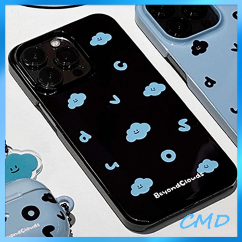 Ốp lưng iphone Điện Thoại Mặt cười hoạt hình, chữ cái đám mây, thạch chống rơi, vỏ mềm silica gel Cho Iphone 6 / 6S / 6splus / se / 7 / 7plus / 8 / 8plus / X / xs / xsmax / 11 / 12 / 13 / 14 / Plus / pro / pro max-525