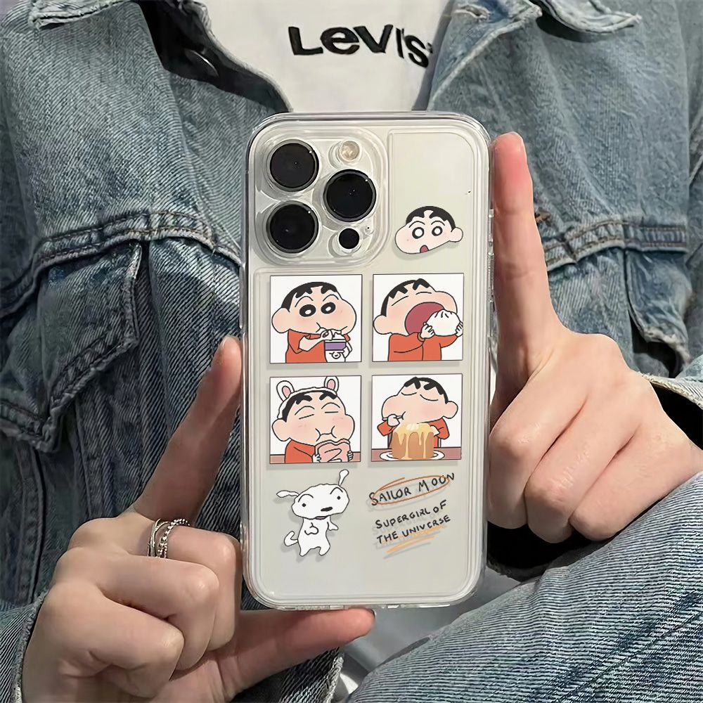 ✅Ốp Lưng Bé Shin Ngộ Nghĩnh Nhiều Mẫu Mã Cho Điện Thoại Iphone 11Max6In 78plus 13 14proiPhone12 6K0T