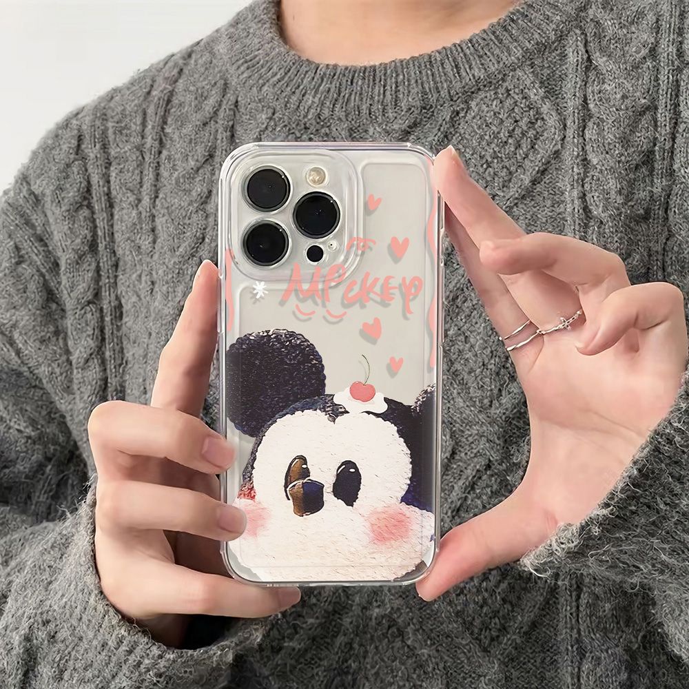 ✅Ốp Điện Thoại Mềm Chống Sốc In Hình Mickey Cho Iphone 13max14pro 1178plus 12 6In ZE5U