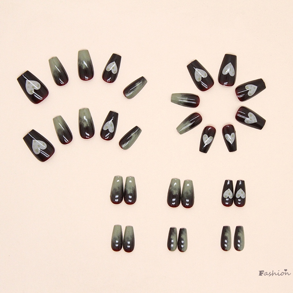 Bộ Móng Tay Giả Màu Sắc Tự Nhiên Chống Va Đập