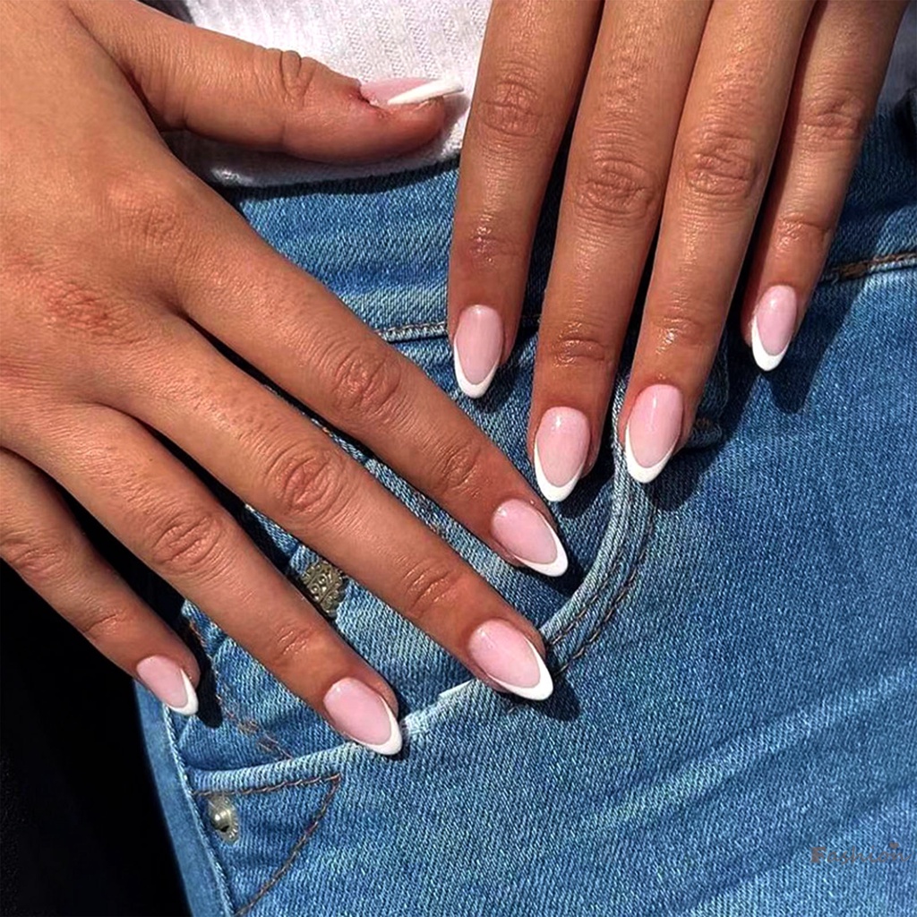 Móng Tay Giả Siêu Dẻo Bền Màu Thoải Mái Phong Cách Pháp