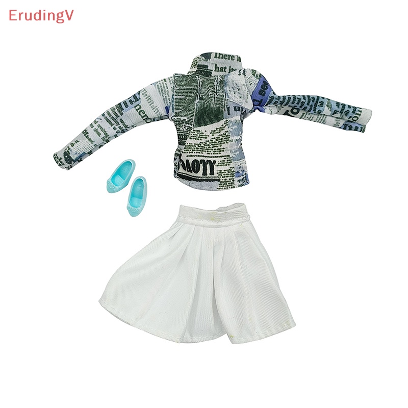 [ErudingV] Bộ Váy Xếp Ly Trên Và Dưới Cao Cấp Cho Búp Bê [Mới]