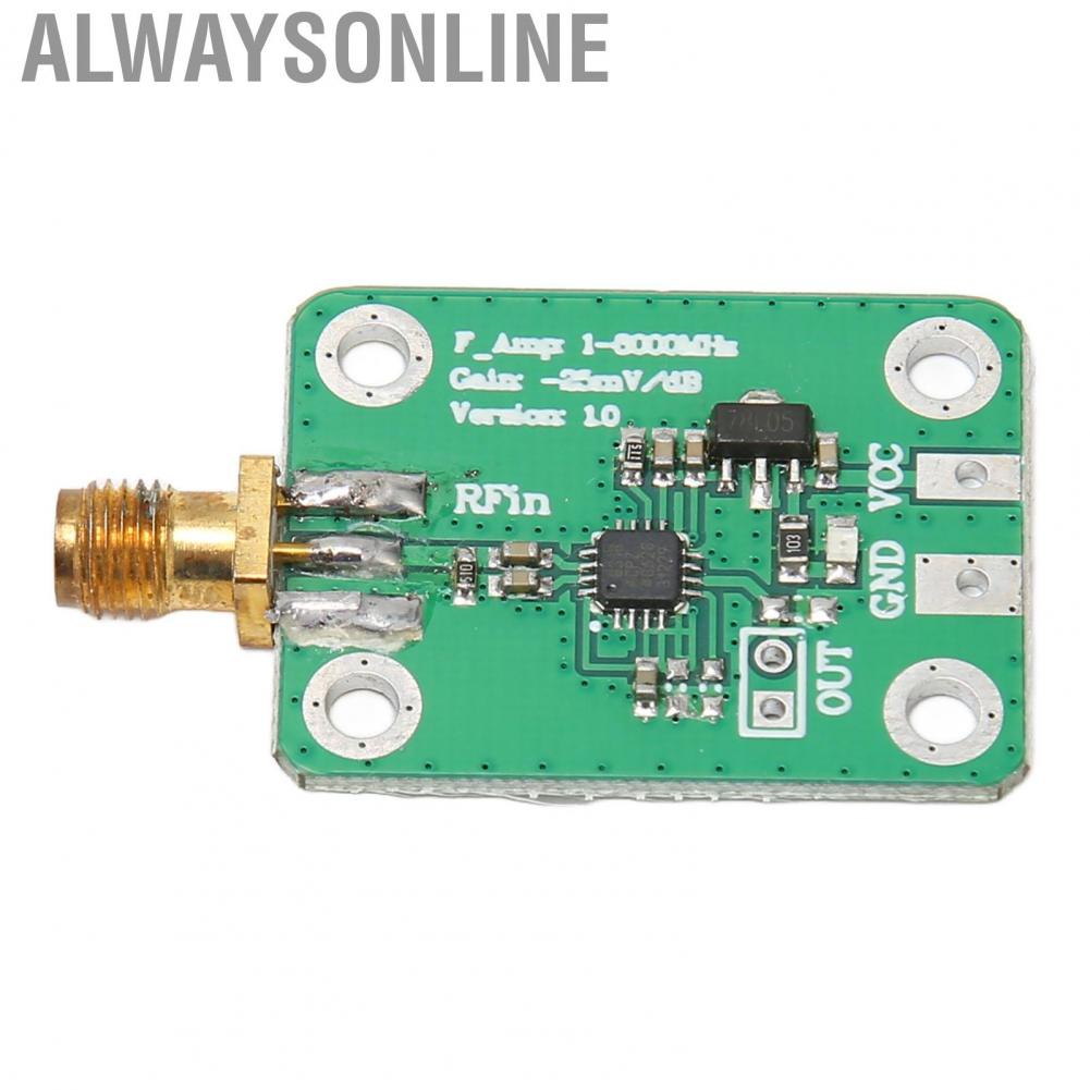 Alwaysonline Frequency Power Meter 1M To 8000MHz Plug and Play High Accuracy Logarithmic Detector AD8317  for RF Signal Detection