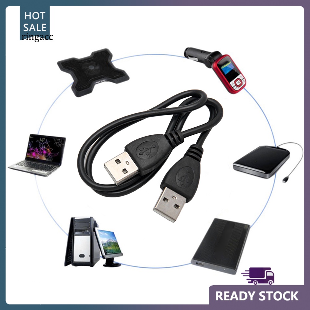 Dây Cáp Nối Dài USB 2.0 Màu Đen 0.5m