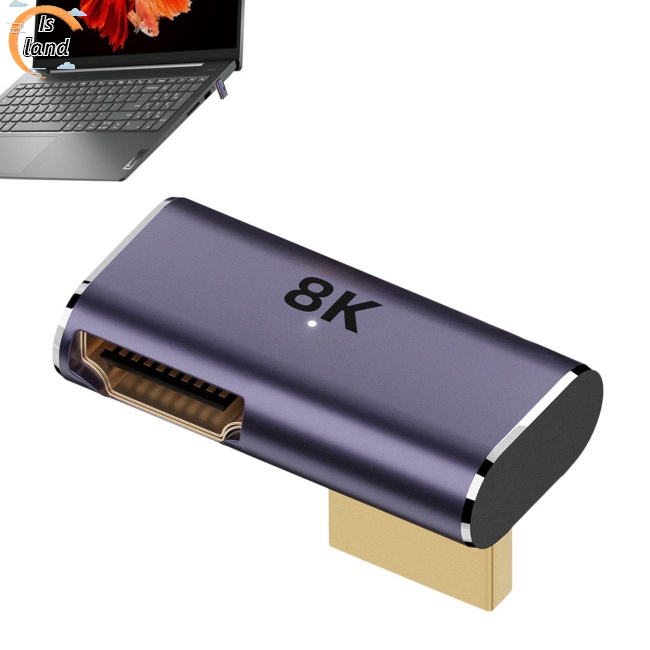 Bộ Chuyển Đổi Hdmi-compatible Hd 8k 60hz Mở Rộng Khuỷu Tay Trước / Sau 8k Cho Hdtvs