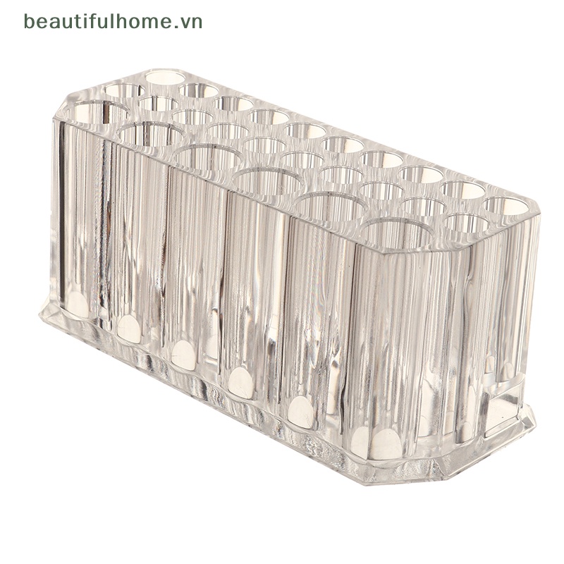 Giá Đỡ Cọ Trang Trí Móng Tay 26 Lỗ Tiện Dụng