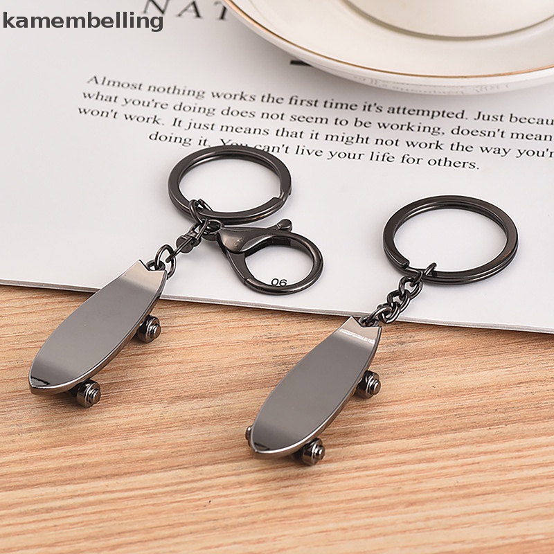 Kamembelling Móc Khóa Ván Trượt Mini Thời Trang Cho Nam Nữ