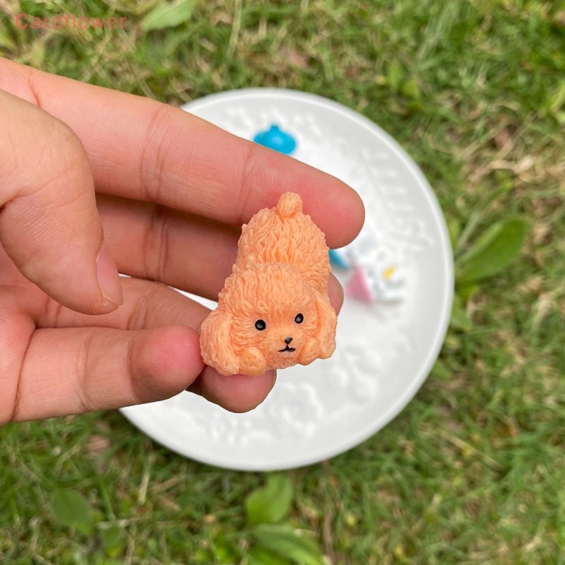 Bộ 2 Đồ trang trí Cún / Thỏ Dạ Quang Mini Trang Trí Tiểu Cảnh Mới