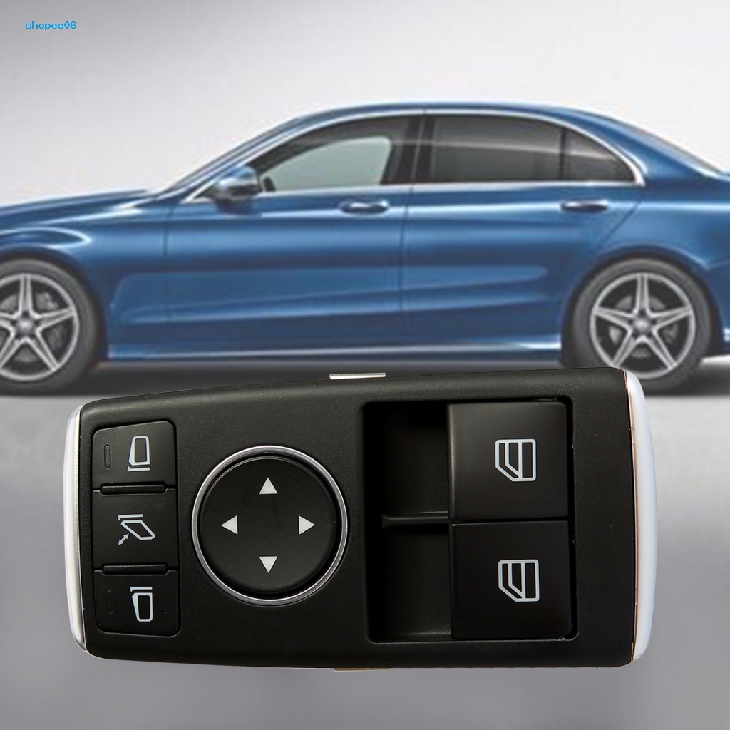 Công Tắc Điều Khiển Nâng Cửa Sổ Kính Xe Hơi Chống Trầy Xước Độ Bền Cao 1729056900 Vỏ Bọc Bảo Vệ Chìa Khóa Xe Hơi Mercedes-Benz C-Class W204 Thiết Kế Đơn Giản Tiện Dụng