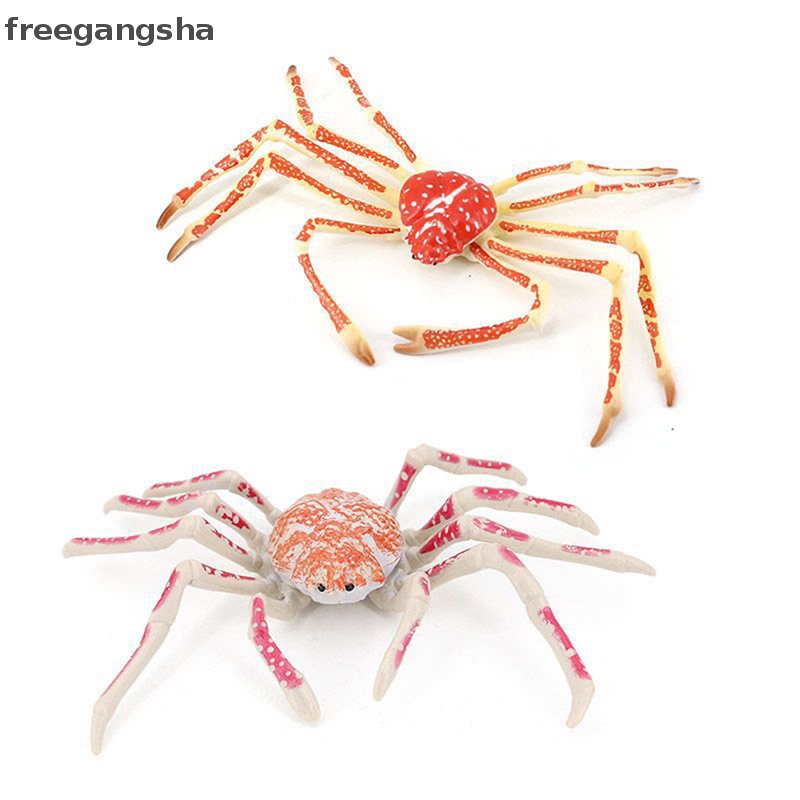 [FREG] Mô Hình Đồ Chơi Nhận Thức Động Vật Biển / Con Cua Trang Trí Cho Trẻ Em FDH