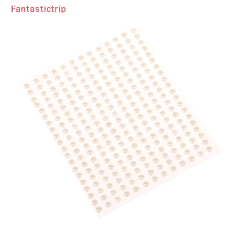 [Fantastictrip] Đá Giả Ngọc Trai Tự Dính Kích Thước 3 / 4 / 5 / 6mm