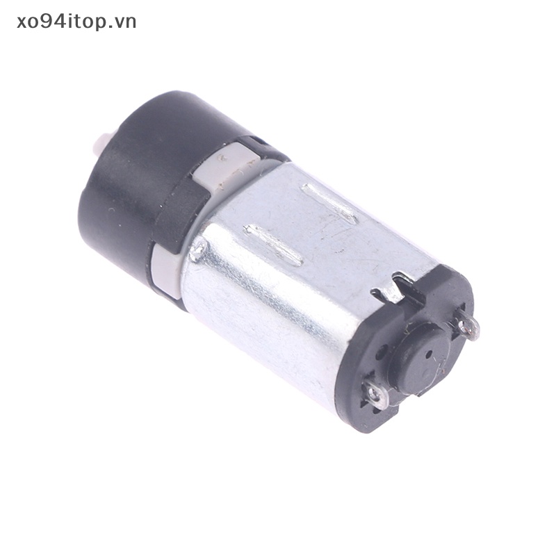 Động Cơ Bánh Răng Giảm Tiếng Ồn Thấp XOITOP Cho Mô Hình Xe Hơi Robot Mini M10 DC 2V-6V 120RPM