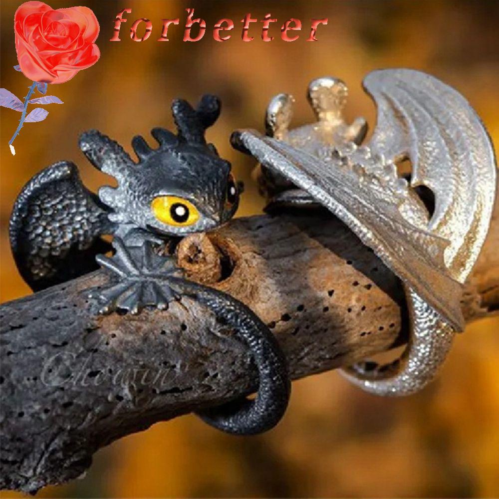 Nhẫn Hợp Kim Họa Tiết Hoạt Hình Elf Phong Cách Hàn Quốc