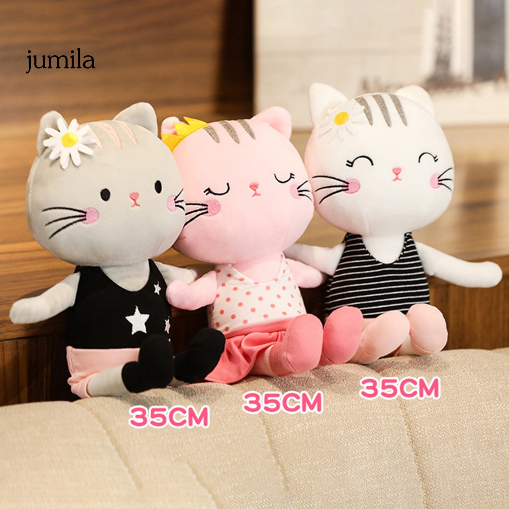 Mèo Nhồi Bông 35cm Trang Trí Nhà Cửa / Phòng Tập Yoga