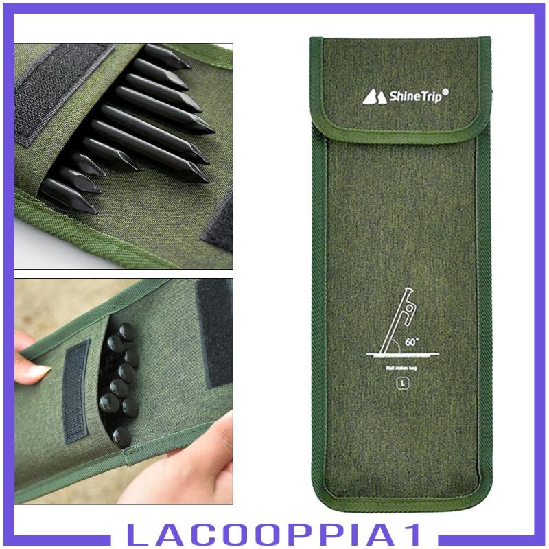 [Lacooppia1] Túi Đựng Cọc Giăng Lều Cắm Trại &amp; Câu Cá &amp; Leo Núi