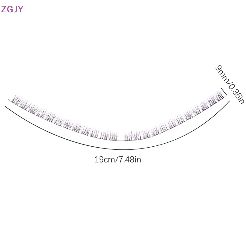 Cặp Lông Mi Giả 9mm Màu Đen / Nâu Dành Cho Búp Bê ZGJY Mới