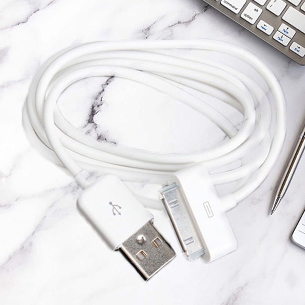 Set 1 / 2 Dây Cáp Sạc / Truyền Dữ Liệu USB Cho Apple iPhone 4 4s 3G iPhone iPod Nano