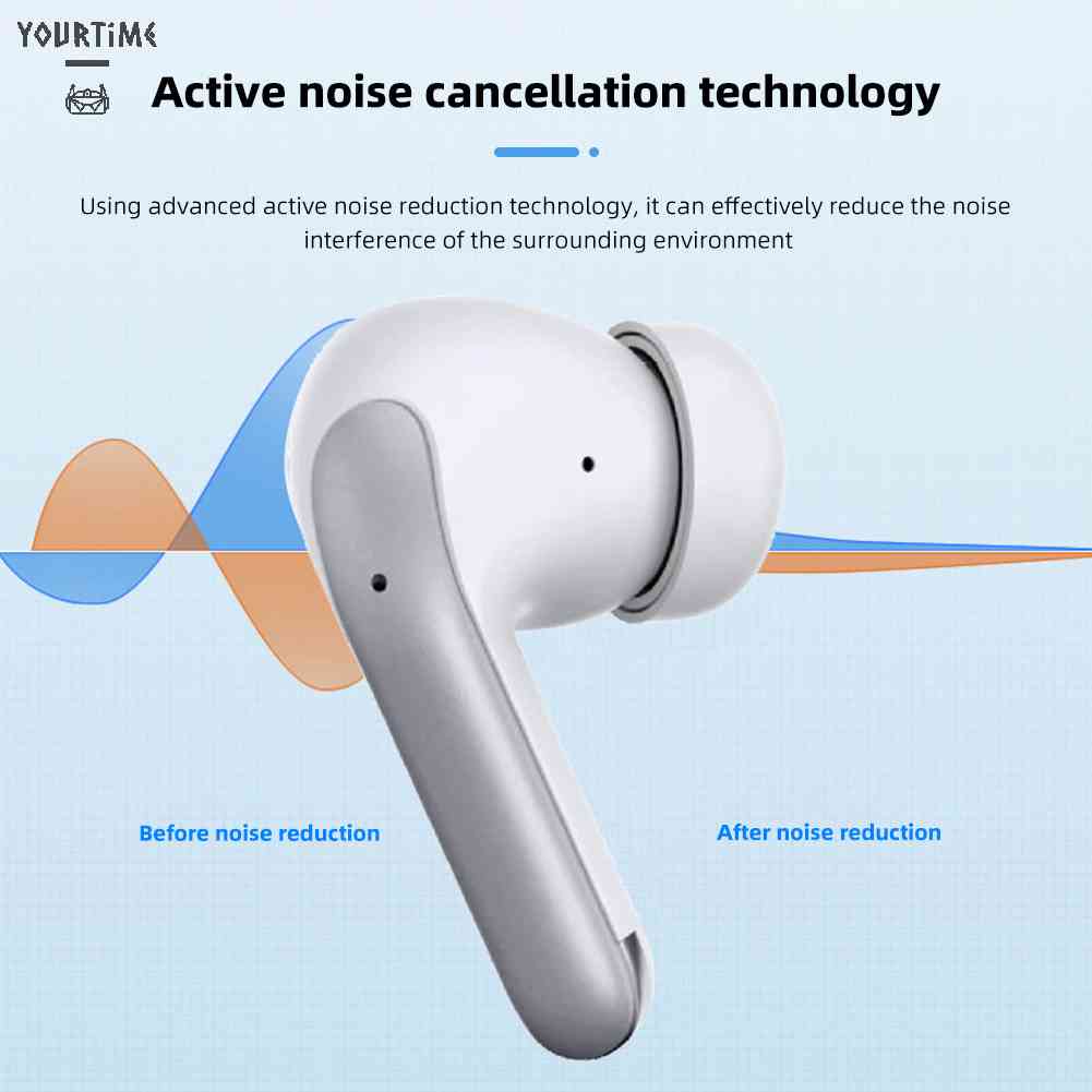 Tai Nghe Nhét Tai Không Dây IPX3 Chống Nước Thiết Kế Nhỏ Gọn Cho Điện Thoại