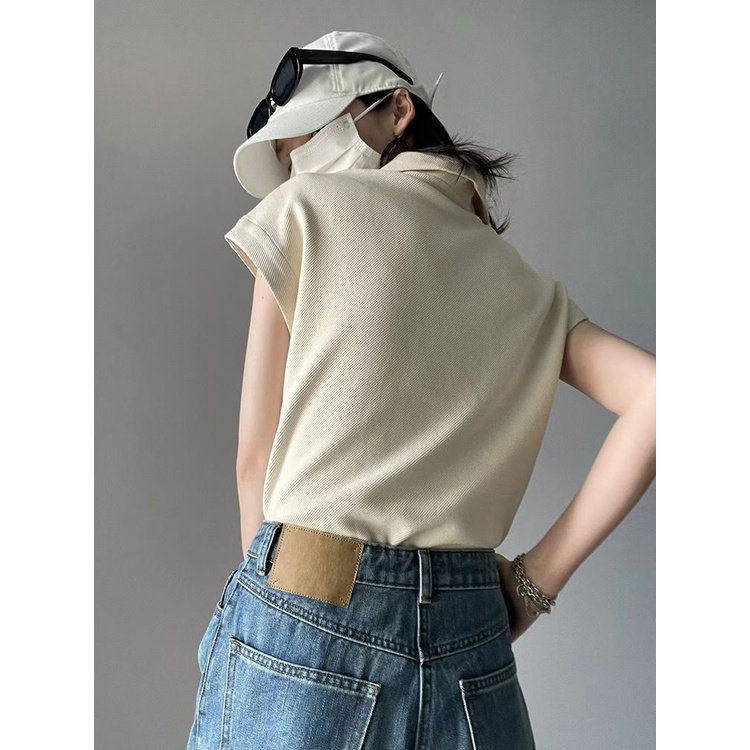 Áo baby tee Thun croptop polo Ngắn Tay Dáng Rộng Thời Trang Mùa Hè Phong Cách Nhật Bản Dành Cho Nữ