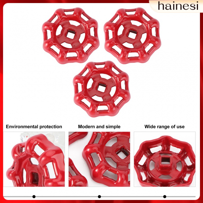 Bộ 3 Van Cổng Vòi Nước Hình Tròn Bằng Kim Loại Thay Thế Chuyên Dụng