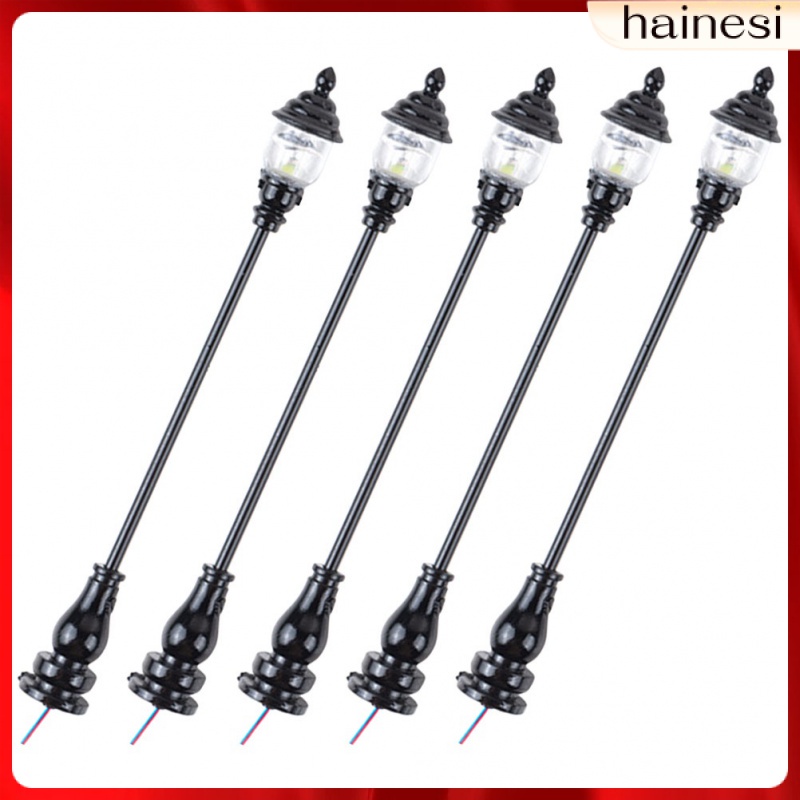 Set 5 Mô Hình Đèn Trang Trí Sân Vườn Phong Cách Vintage