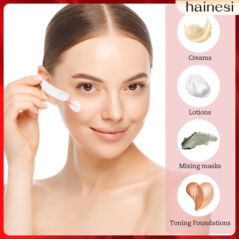 Bộ 50 Muỗng Nhựa Trộn Mặt Nạ Chăm Sóc Da