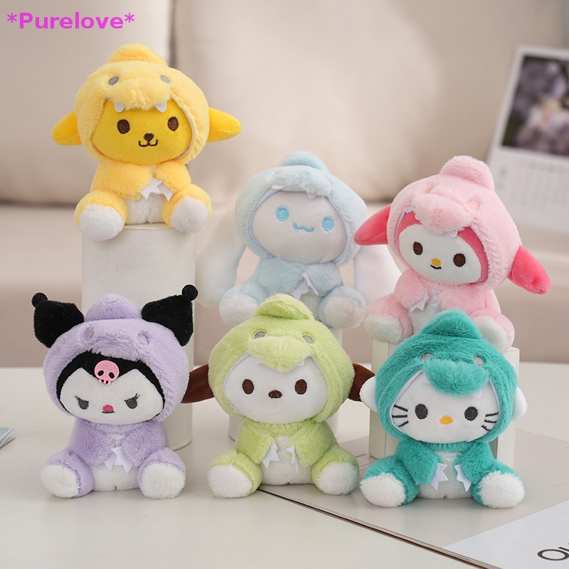 Móc Khóa Hình Mèo Nhồi Bông Kuromi Đáng Yêu Mới