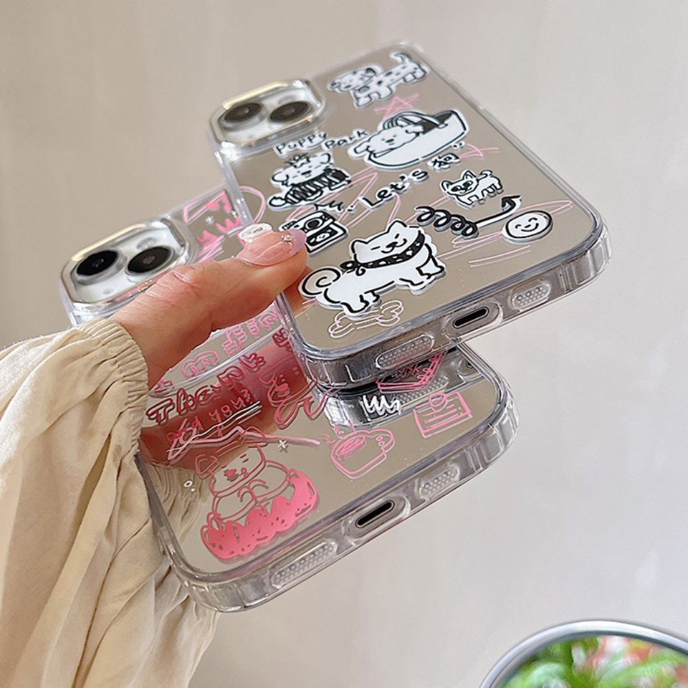 Ốp Điện Thoại TPU Mềm Chống Dấu Vân Tay Chống Rơi Họa Tiết Graffiti Cho IPhone 14 Pro Max 13 12 11 Pro Max