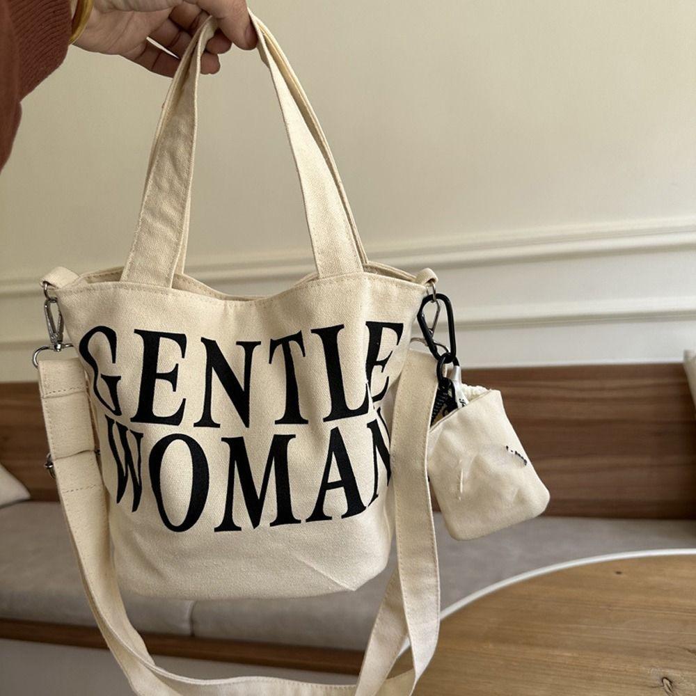 Túi Đựng Mỹ Phẩm In Chữ Thời Trang Nữ Tính