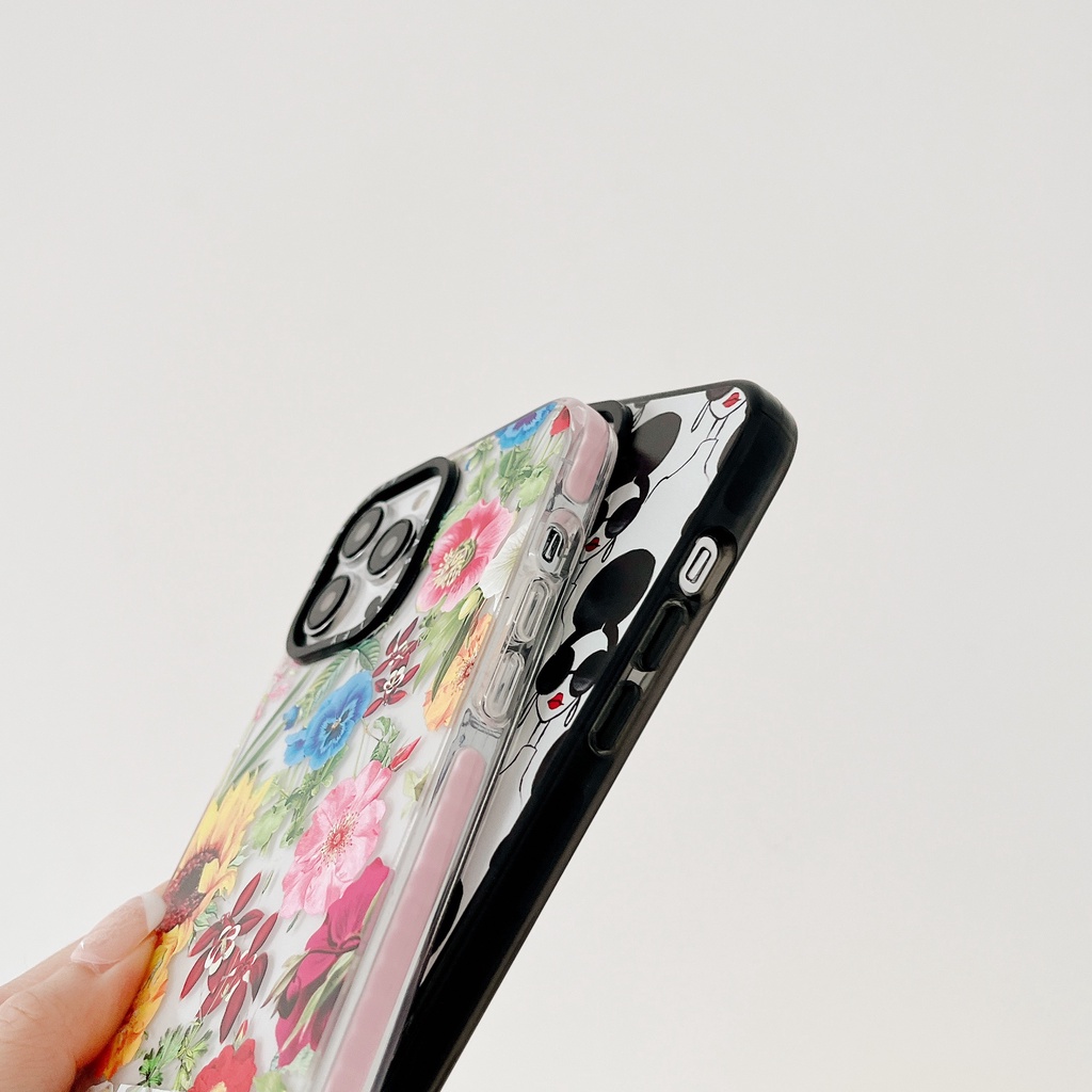 Ốp Điện Thoại Mềm Trong Suốt Hình alice + olivia Cho iPhone 15 14 13 12 11 Pro Max X XS XR Mini 7 8 Plus SE 2020 2022