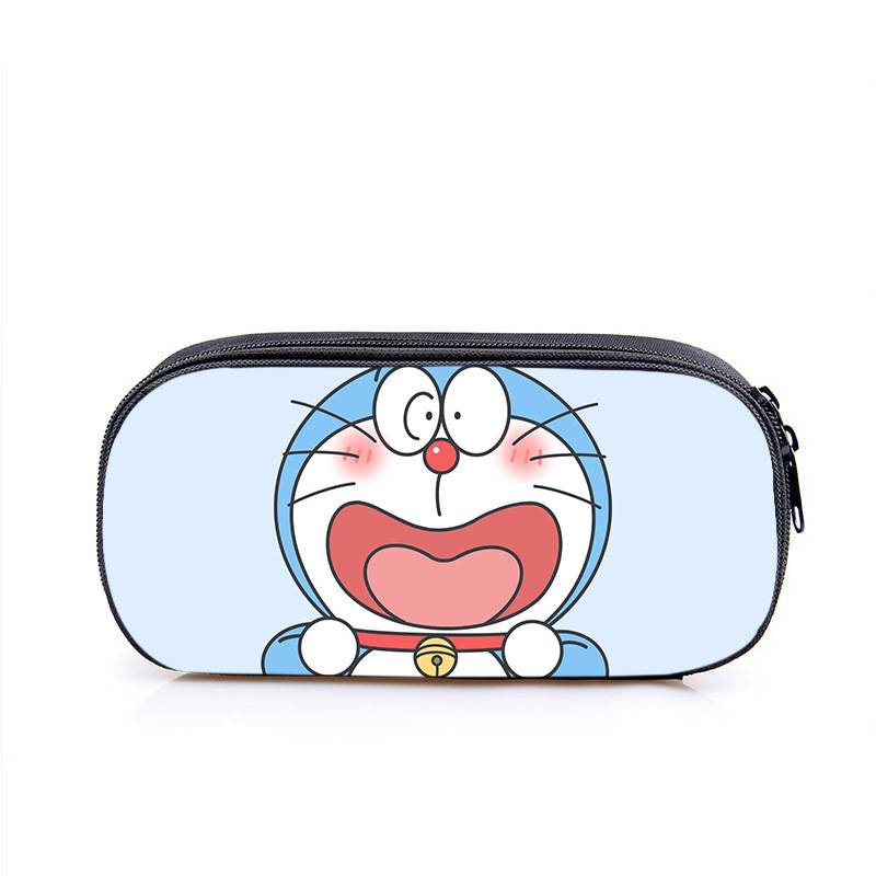 Túi Đựng Bút Chì Một Lớp In Hình Doraemon Hoạt Hình Cá Tính Dành Cho Học Sinh GT2