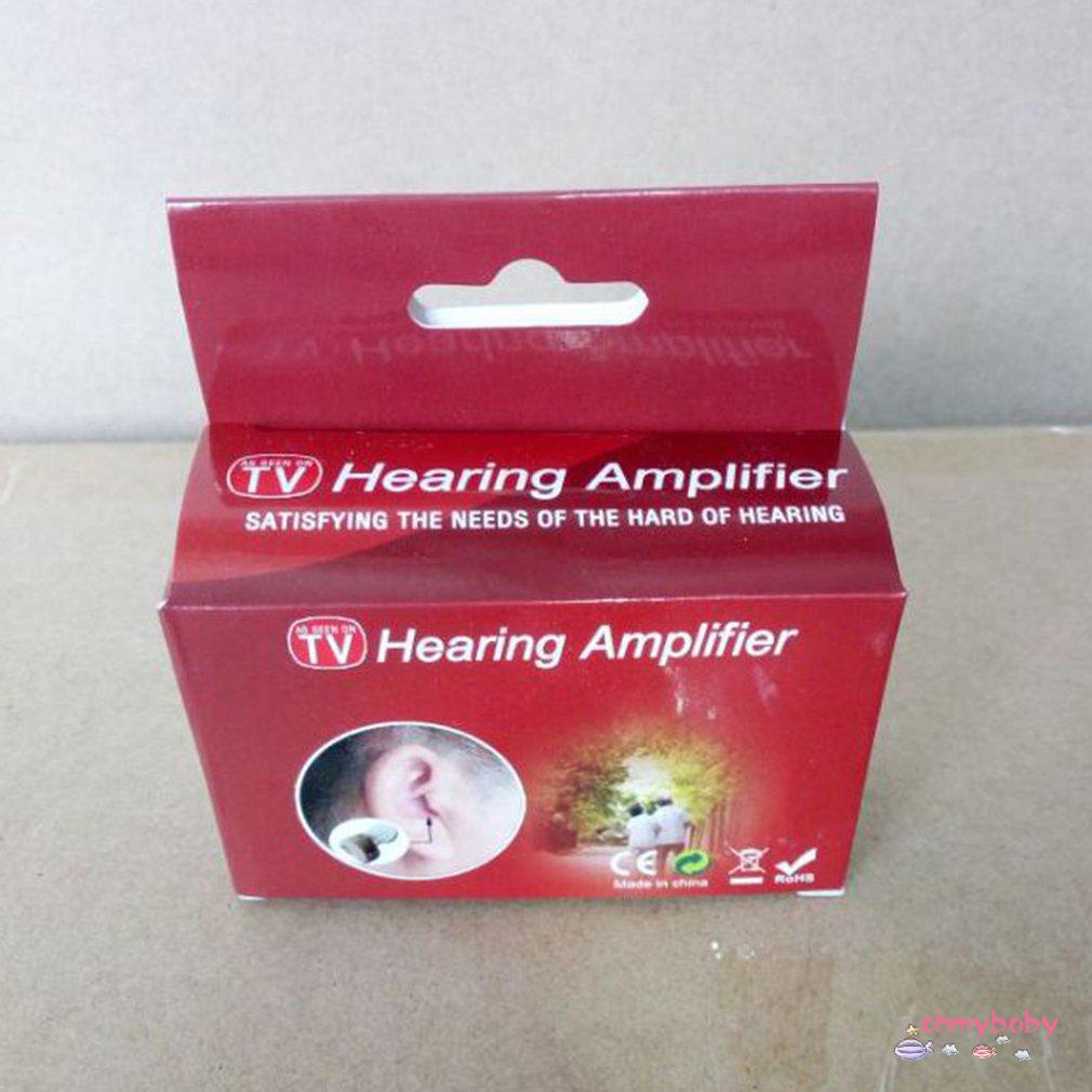 [OMB] Máy Trợ Thính Âm Thanh Vioce Khuếch Đại Thiết Bị Tăng Cường Pin Vô Hình Mini Cho Người Lớn Cao Cấp [Z/11]