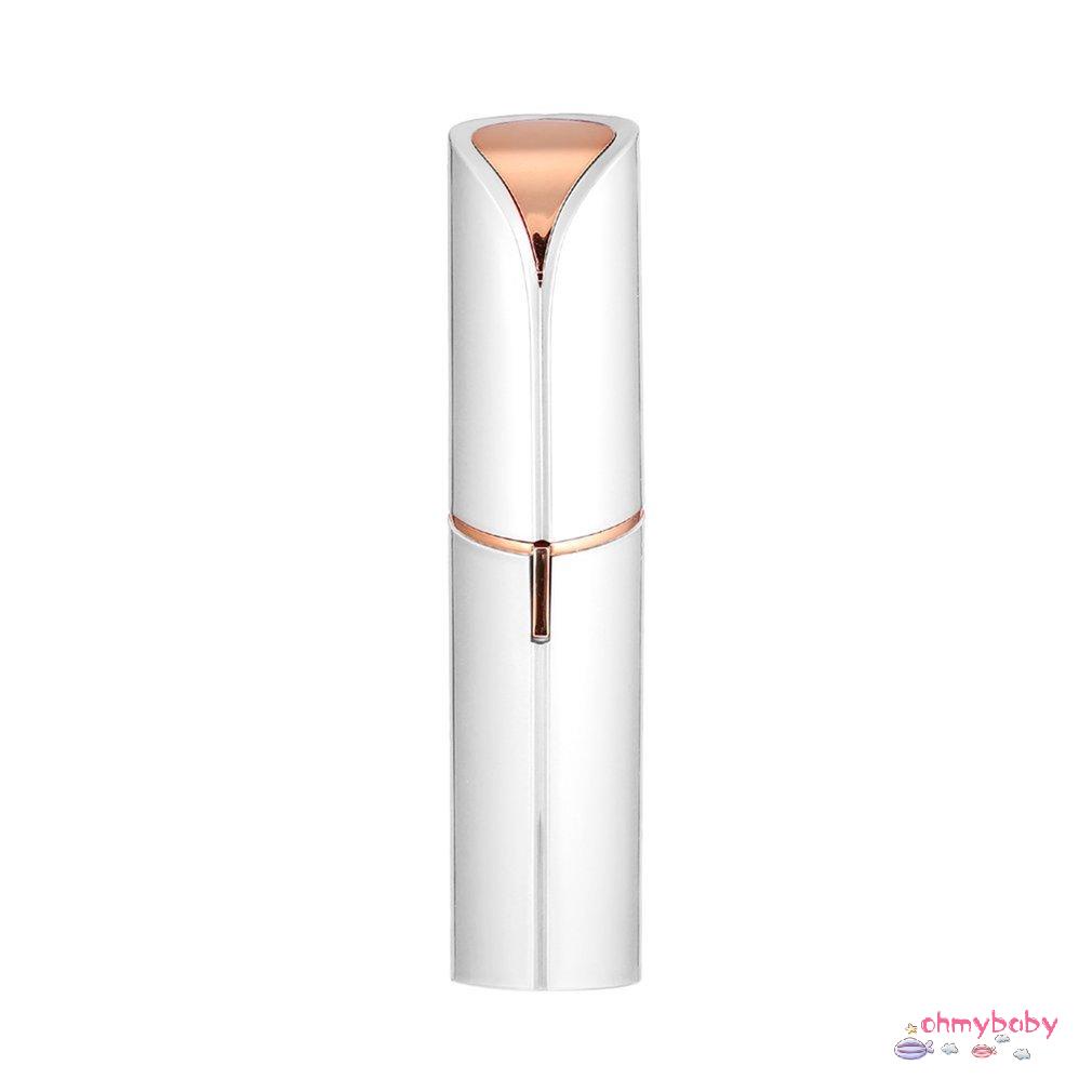 [InStock] Phụ Nữ Điện Mini Không Gây Đau Tóc Cho Mặt Cơ Thể Máy Rụng Lông Son Môi Hình Cổ Chân Dụng Cụ Cạo Râu [Z/6]