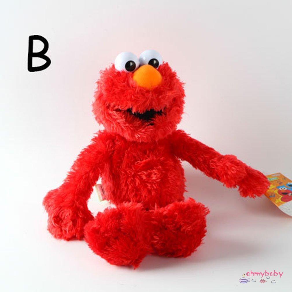 [InStock] Đồ Chơi Sang Trọng Elmo Mini Sesame Street Hoạt Hình Búp Bê Thú Nhồi Bông Đĩa Mềm Tay Chân Thực Tế Lông Tơ Dành Cho Trẻ Em [Z/2]