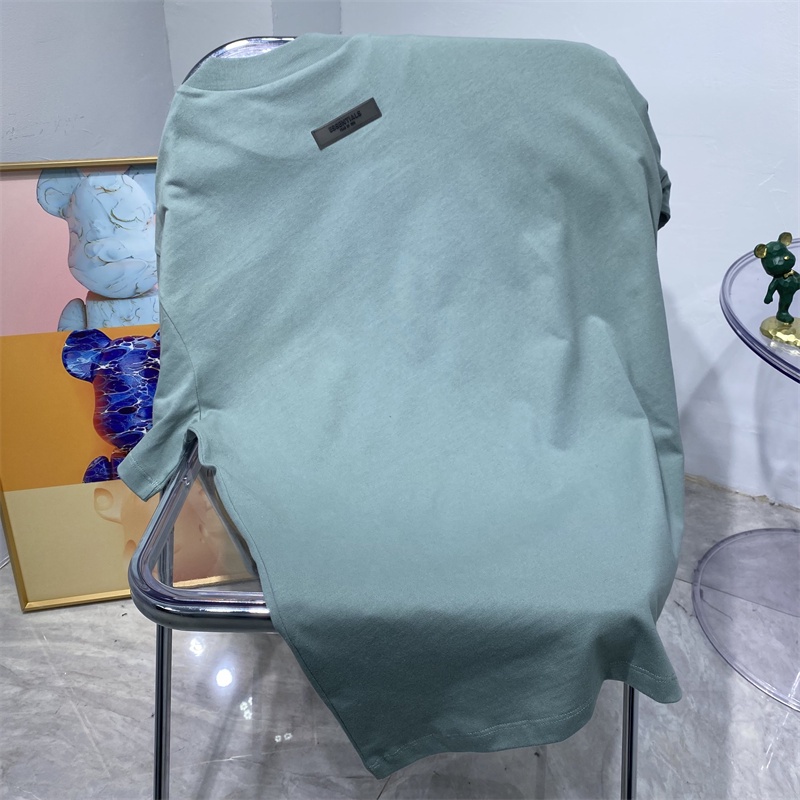 Ess &amp; Ant-IALS88-Trend Áo Thun Cổ Thuyền Thủ Công In Chữ Phong Cách Đường Phố Cổ Điển Thời Trang Cao Cấp Cho Nam Và Nữ